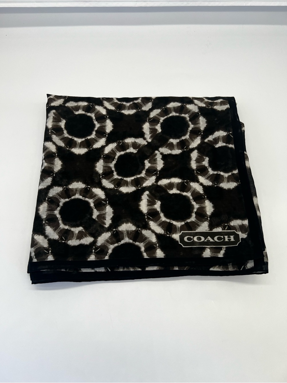 Coach Tie Dye Scarf